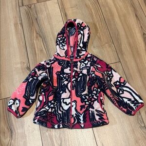 Patagonia Synchilla Jacket 12-18 months Guanaco Fiesta Peaceful Pink